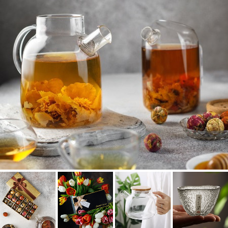 Teabloom's Flowering Tea Set Will Bloom In Hot Water Right Before Your Eyes